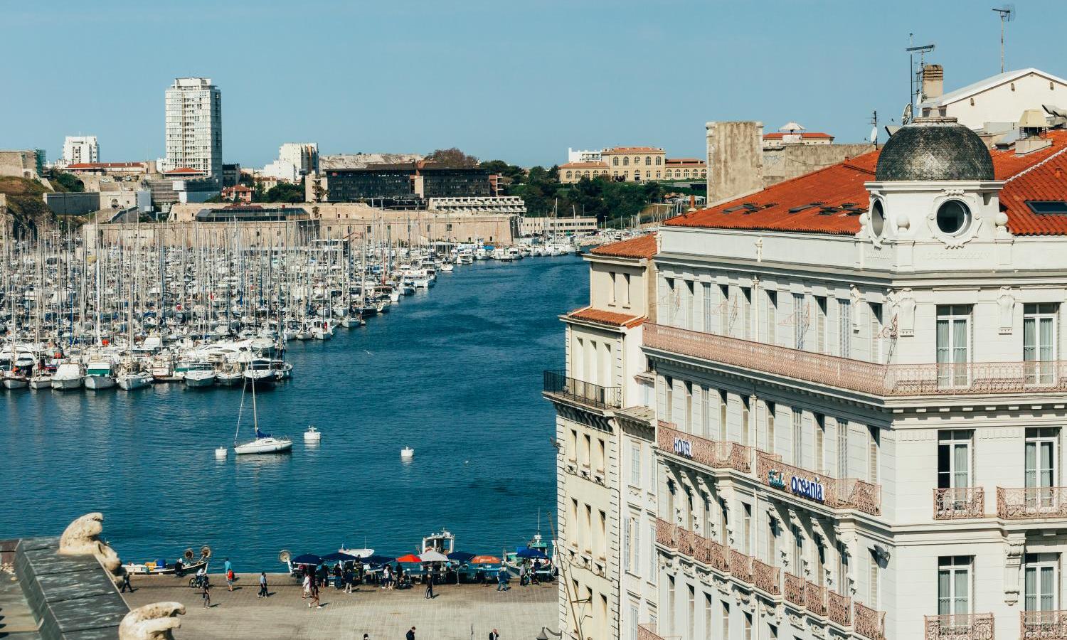 Photo Escale Oceania Marseille Vieux Port